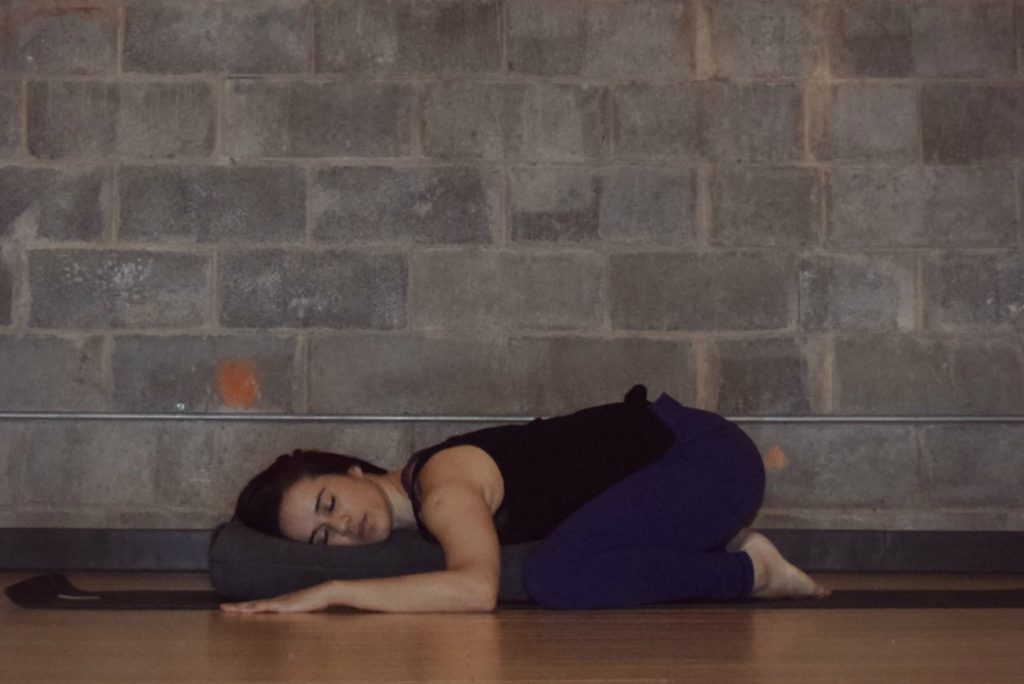 Restorative yoga for stress relief - Childs Pose
