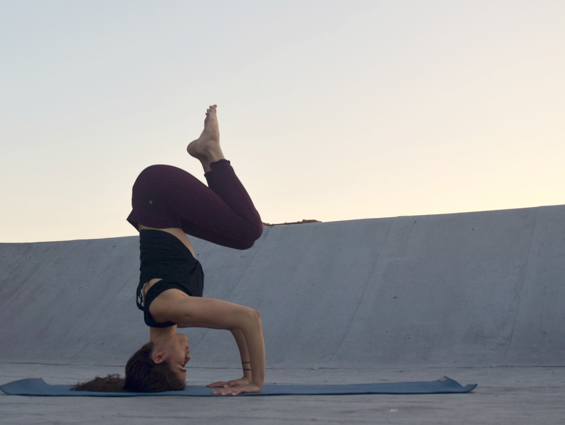 How To Do Tripod Headstand Argentina Rosado Yoga