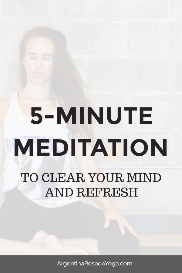 5-Minute mental reset meditation