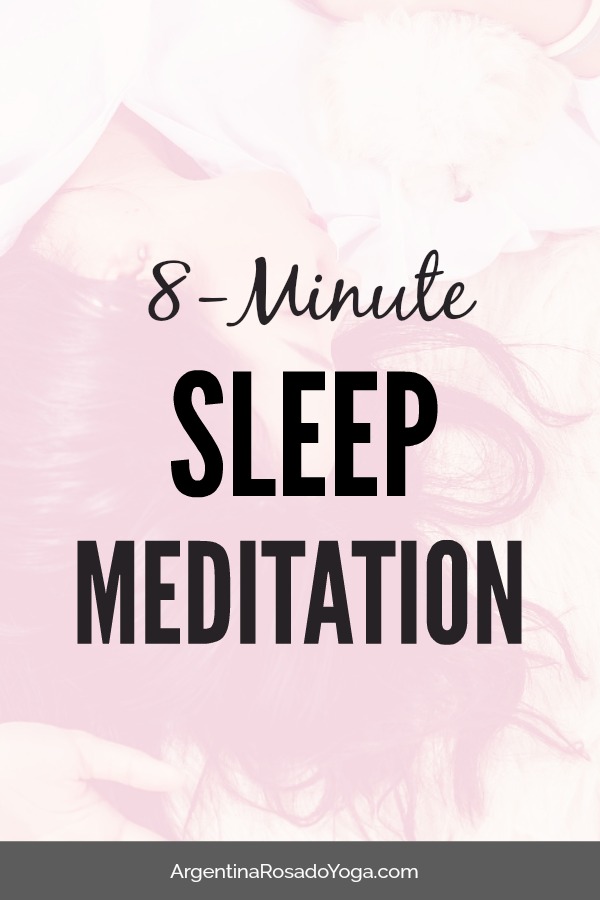 8-minute sleep meditation