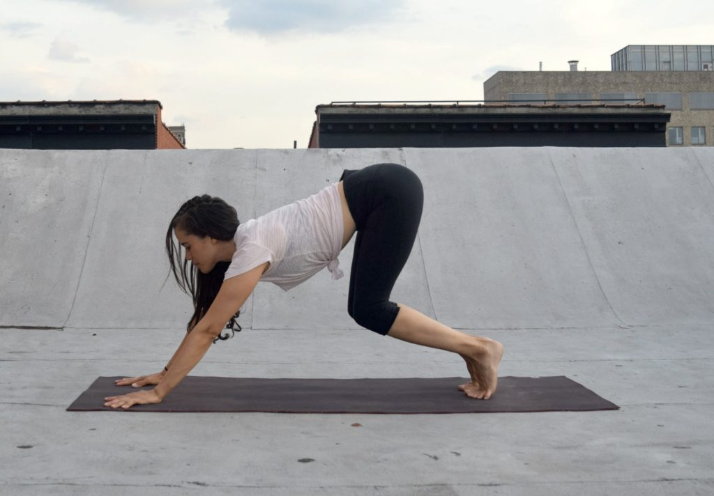 Sun Salutations - Surya Namaskar A - for beginners - Jump Forward - Argentina Rosado Yoga