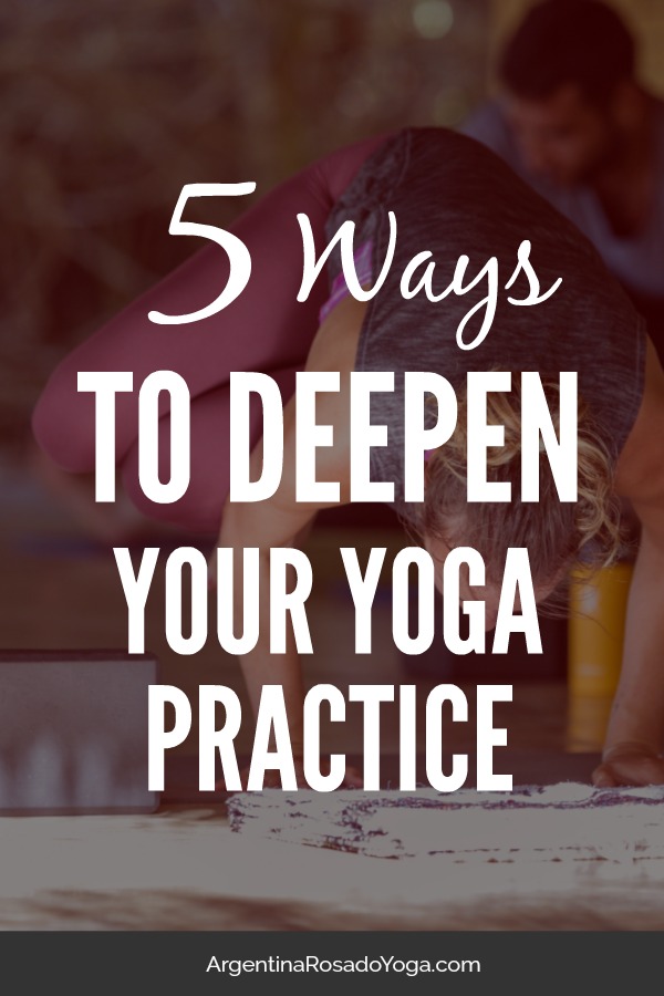 5 ways to deepen your yoga practice beyond the studio class