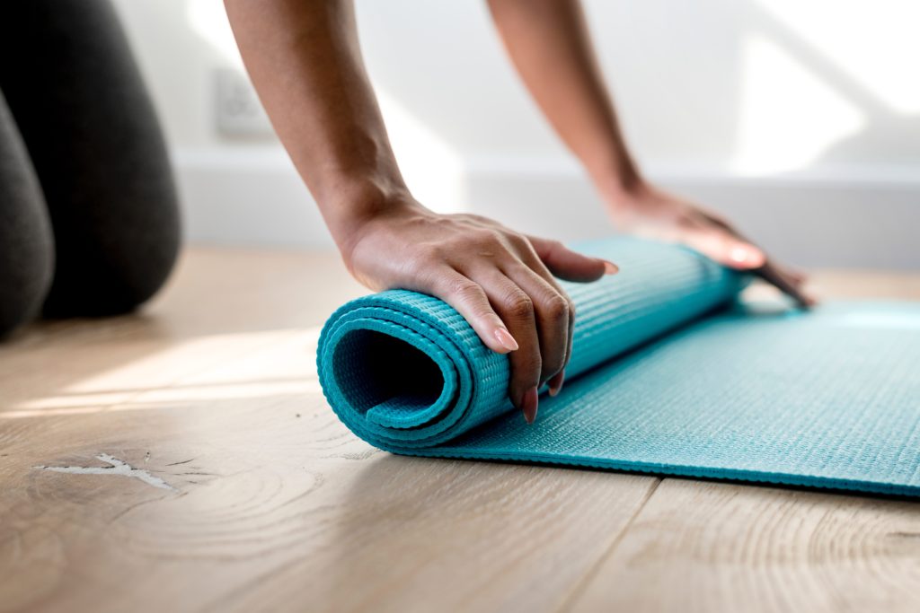home yoga practice