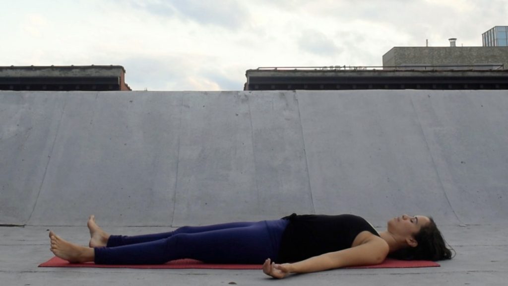 10 Minute Wind Down Gentle Flow Yoga Class Sequence - Savasana - Argentina Rosado Yoga New York