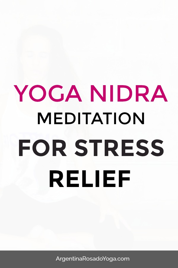 Yoga Nidra meditation for stress relief