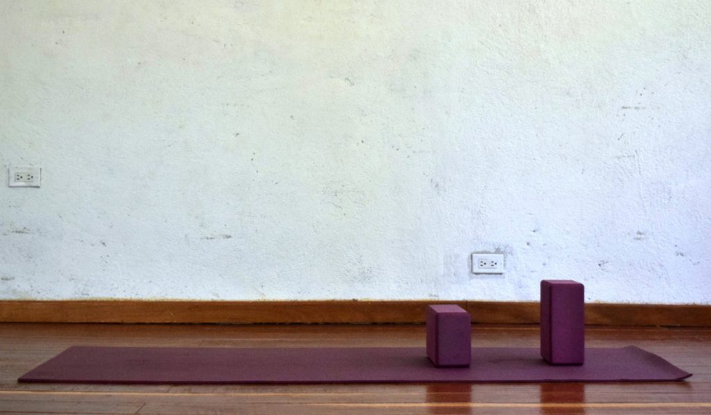 Yoga poses to open chest and shoulders - Blocks - Argentina Rosado Yoga