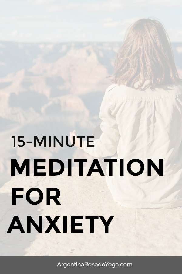 15-MINUTE guided meditation for anxiety. This meditation serves as a relaxation technique for anxiety, restlessness, insomnia, and to calm the body and mind. 
