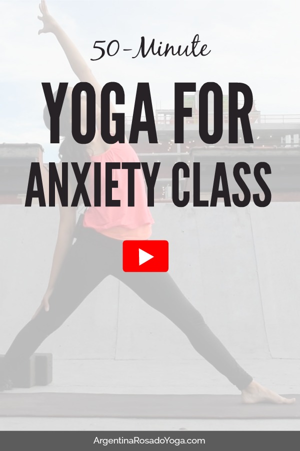 Yoga for anxiety Vinyasa Flow Class